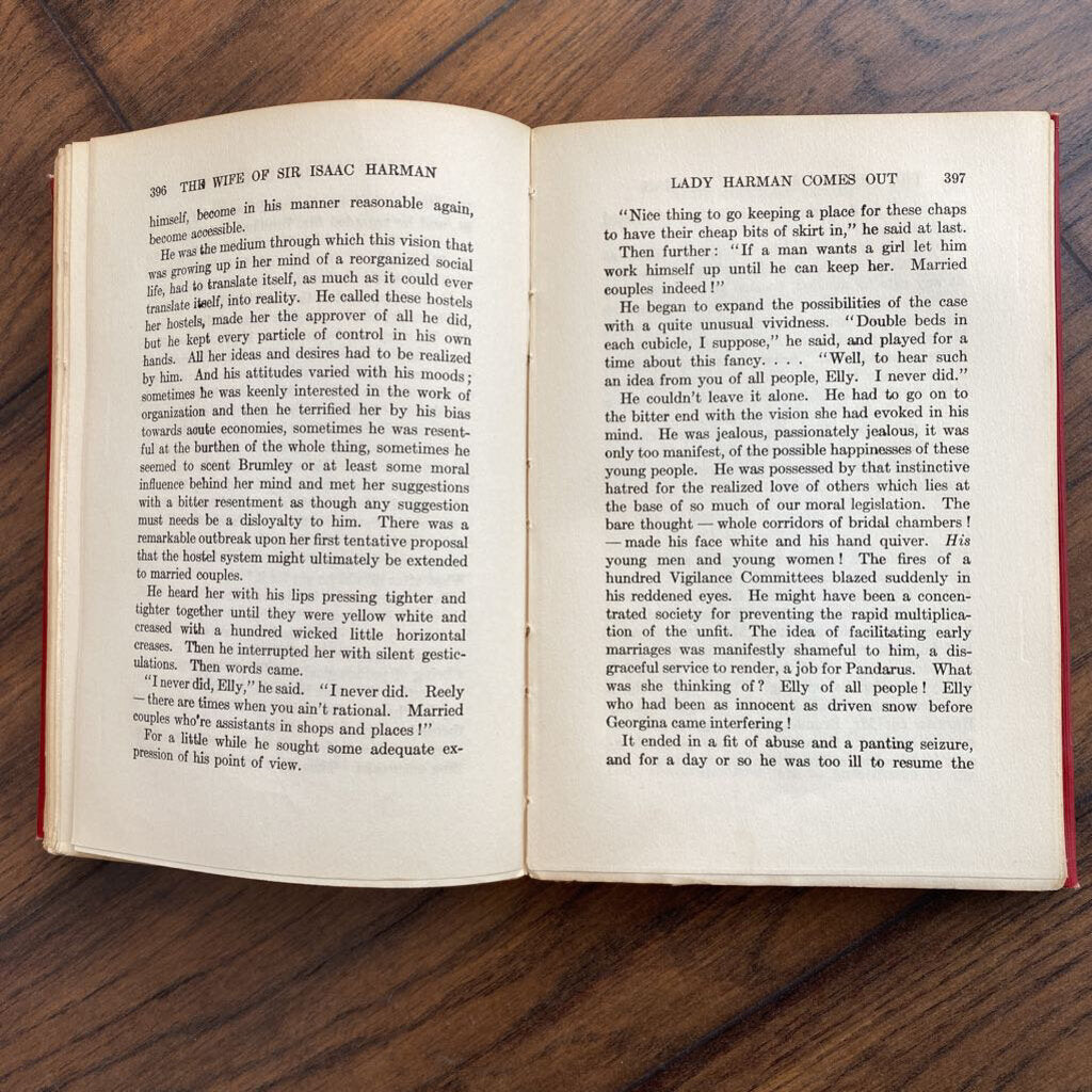 H G Wells THE WIFE OF SIR ISAAC HARMAN 1st Edition 2nd Printing Uncatagorized
