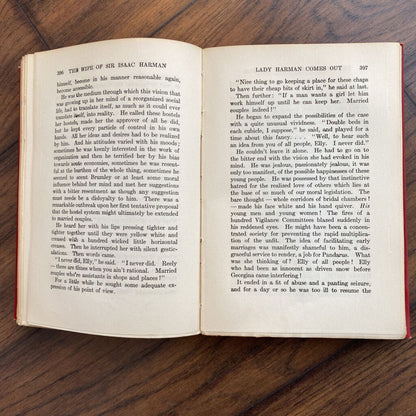 H G Wells THE WIFE OF SIR ISAAC HARMAN 1st Edition 2nd Printing Uncatagorized